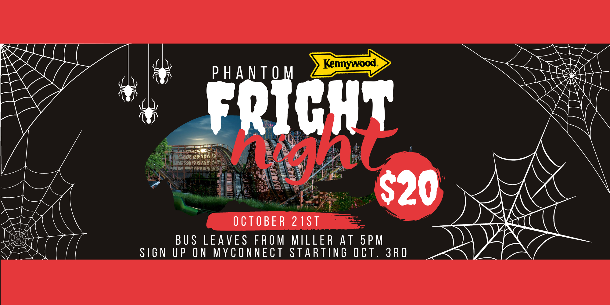 Waynesburg University Kennywood Phantom Fright Night